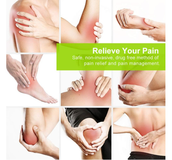 Перезаряжаемый биостимулятор AUVON AS1080, 24 режима, серебристый (my-21122)