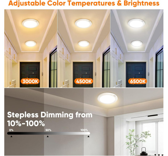 Стельовий світильник Bairth T070, що перезаряджається, з датчиком руху, білий (my-21099)