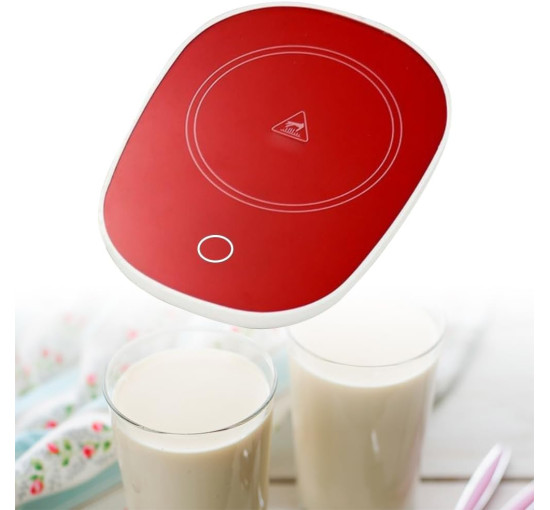 Підігрівач напоїв TUKNON BY-NIHH-QF51 з USB-портом, червоний (my-21137)