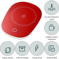 Подогреватель напитков TUKNON BY-NIHH-QF51 с USB-портом, красный (my-21137)