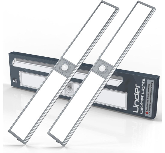 Подсветка под шкафом KTEBO CLS-01, 2 датчика движения, белый (my-21110)