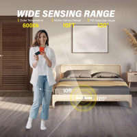 Підсвічування під шафою KTEBO CLS-01, 2 датчики руху, білий (my-21110)