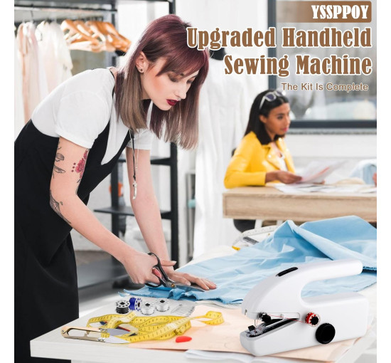Портативна міні-швейна машинка YSSPPOY HG43, білий (my-21052)