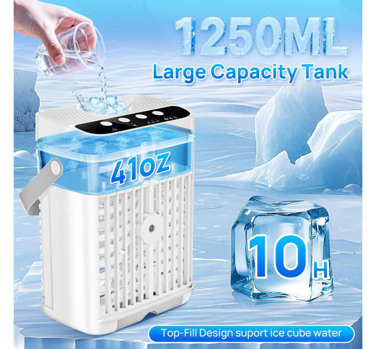 Портативний кондиціонер AJVV TT-13, білий (my-21176)