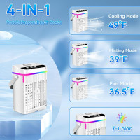 Портативный кондиционер AJVV TT-13, белый (my-21176) Портативный кондиционер AJVV TT-13, белый (my-21176)