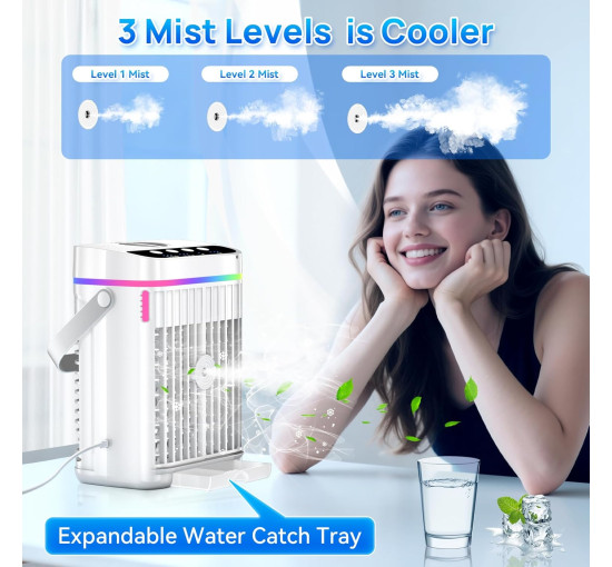 Портативний кондиціонер AJVV TT-13, білий (my-21176)