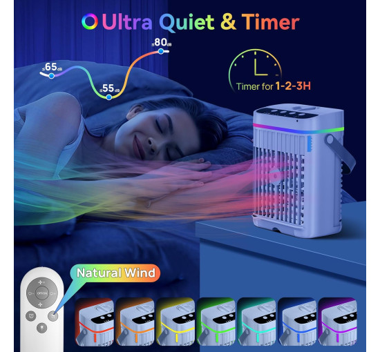 Портативний кондиціонер AJVV TT-13, білий (my-21176)