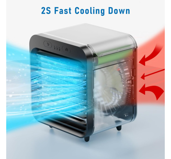 Портативный кондиционер Melusen SL08 20, белый (my-21180)