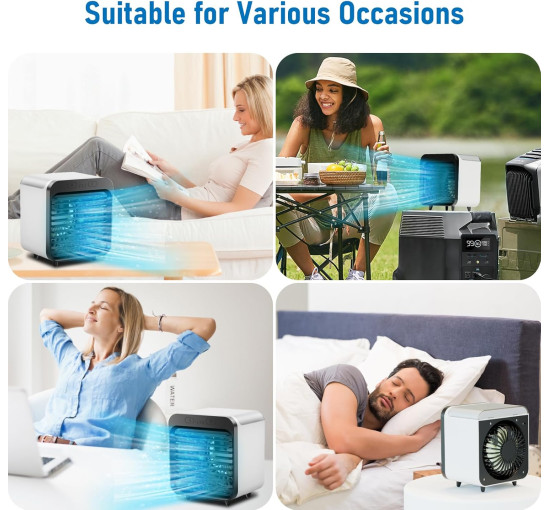 Портативный кондиционер Melusen SL08 20, белый (my-21180)