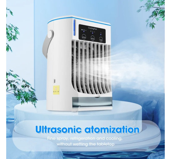 Портативний кондиціонер-вентилятор CF008, білий (my-21177)