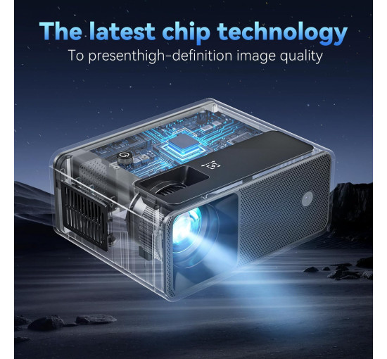 Портативный мини-проектор Einyoumily W13, черный (my-21062)