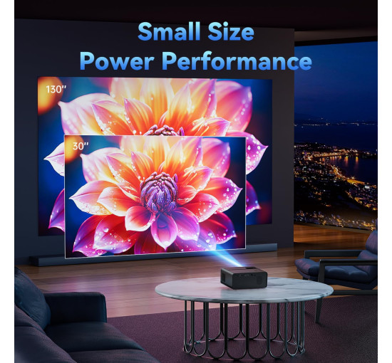 Портативный мини-проектор Einyoumily W13, черный (my-21062)