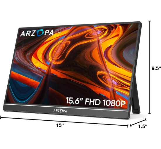 Портативний монітор ARZOPA A1 15,6'' FHD 1080P (my-21054)