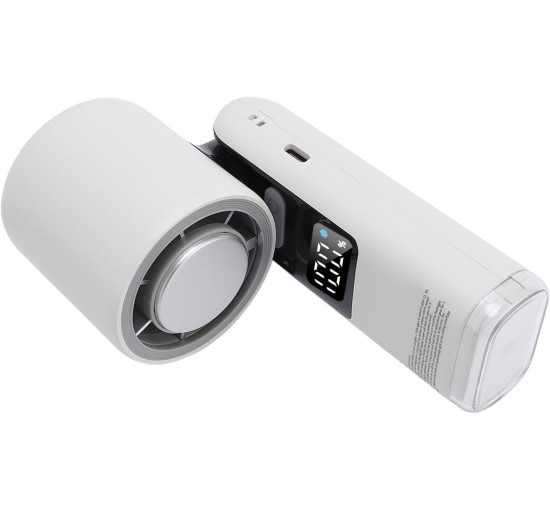 Портативный ручной вентилятор Jiawu, белый  (my-21189)