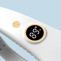 Портативний шийний вентилятор Atfoton R-8 з акумулятором 1500 мА·год, білий (my-21190)