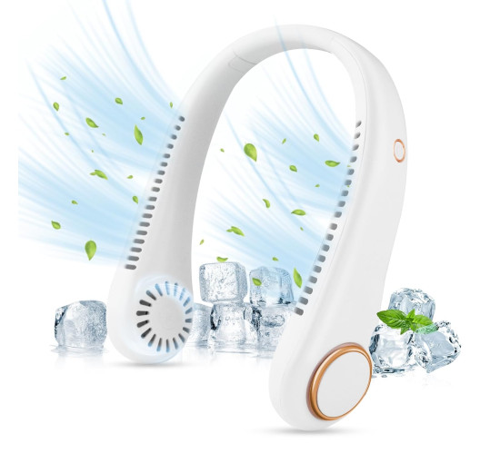 Портативный шейный вентилятор CNMTCCO ADLQ80814, белый (my-21202)