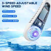 Портативный шейный вентилятор CNMTCCO ADLQ80814, белый (my-21202)