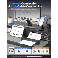 Портативный термопринтер iDPRT MT610 Pro , черный (my-21033)