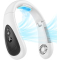 Портативний вентилятор для шиї GAITIR XQ04 з охолоджувальною пластиною, 5000 мА·год, білий (my-21203)