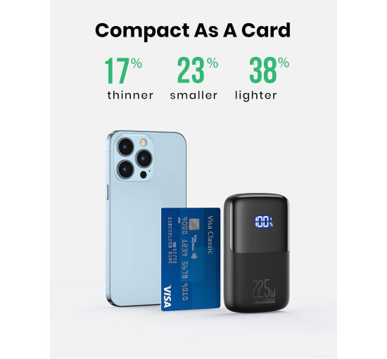 Портативное зарядное устройство INIU BI-B61, Power Bank 22,5 Вт и емкостью 10000 мА·ч, черный (my-21219)