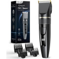 Професійний триммер Meoligr FK-503 для волосся з РК-дисплеєм, чорний (my-21060)