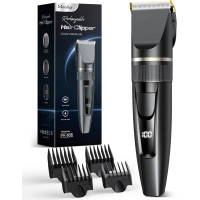Профессиональный триммер Meoligr FK-503 для волос с ЖК-дисплеем, черный (my-21060)