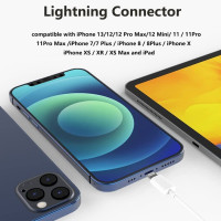 Дротові навушники Fujimoto Dengyo 3D-LT-W1 з роз'ємом Lightning, білий (my-21148) Дротові навушники Fujimoto Dengyo 3D-LT-W1 з роз'ємом Lightning, білий (my-21148)