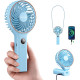 Портативний ручний вентилятор SWEETFULL S2, акумулятор 5000 мА·ч, синій (my-21214)