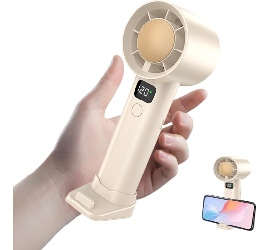 Ручний вентилятор Sinmaklin, білий (my-21198)