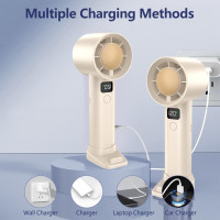 Ручний вентилятор Sinmaklin, білий (my-21198)