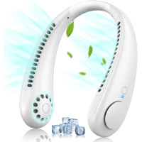 Шийний вентилятор Timiyou TYH2 з акумулятором 3000 мА·год, білий (my-21182)