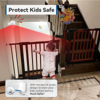 Сигнализация CPVAN CP2 с громким датчиком движения 125 дБ и дистанционным управлением, розовый (my-21090)