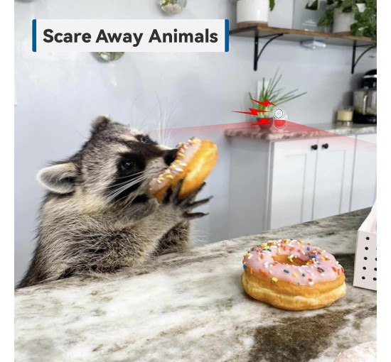 Сигналізація CPVAN CP2 з гучним датчиком руху 125 дБ та дистанційним керуванням, рожевий (my-21090)