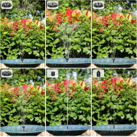 Солнечный фонтан AISITIN с 6 насадками (my-21089)