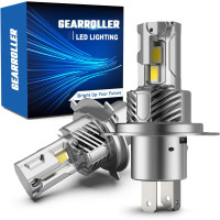 Світлодіодні лампи GEARROLLER F-CPAMZ01698-QX H4 для фар, 30000 лм, холодний білий (my-21113)