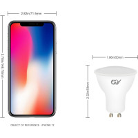 Светодиодные лампы GY GU10, 12 шт., холодный белый 6500 К (my-21093)