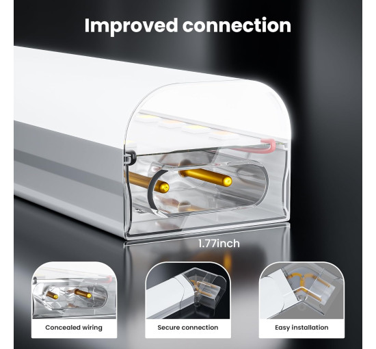 Світлодіодний світильник Lphianx UK-325, білий та жовтий (my-21081)