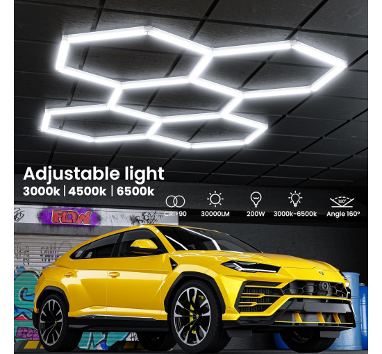 Світлодіодний світильник Lphianx UK-325, білий та жовтий (my-21081)