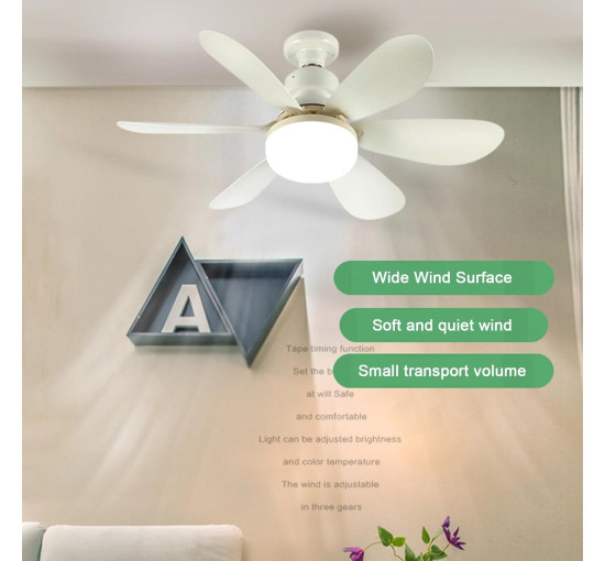 Светодиодный вентилятор Genérico с дистанционным управлением (my-21217)