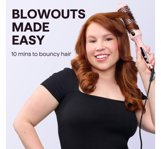 Термощетка Wavytalk 196 Blowout Boost 1,5 дюйма, розовое золото (my-21066)