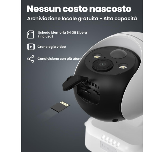 Уличная камера видеонаблюдения ieGeek ZY-G1 4G/3G LTE, белая (my-21002)