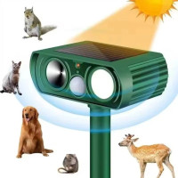 Ультразвуковой отпугиватель животных Bodasan HRS-308 на солнечной батарее, зеленый (my-21088)