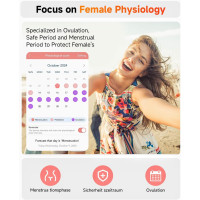 Розумний годинник Hwagol 1,43-дюймовий екран, золотий (my-21127)