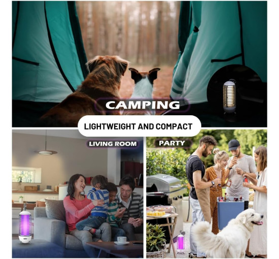 Знищувач комарів Galtville перезаряджається, 2500 мАг, білий (my-21193)