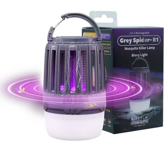 Знищувач комарів RIPPTON Grey Spider-R1, чорний (my-21192)