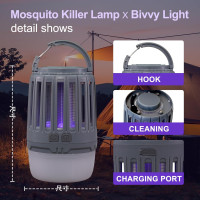 Знищувач комарів RIPPTON Grey Spider-R1, чорний (my-21192)