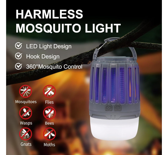 Знищувач комарів RIPPTON Grey Spider-R1, чорний (my-21192)