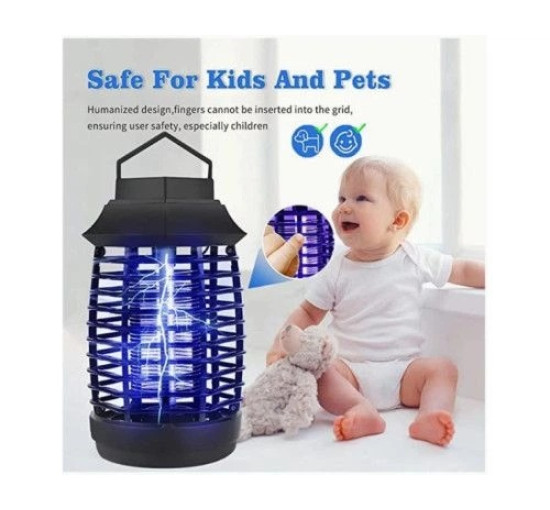 Уничтожитель насекомых для комаров HK-1217 работа от 220в, черный (my-21174)