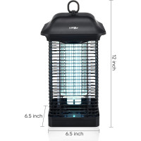 Уничтожитель насекомых Surezap 18 Вт, 4000 В, черный (my-21170)