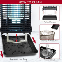 Знищувач комах Surezap 18 Вт, 4000 В, чорний (my-21170)